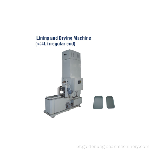Máquina de revestimento e secagem (extremidade irregular ≤4L)